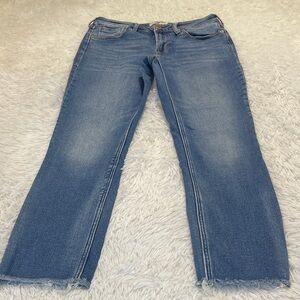 Dear John BLAIRE Light Blue Straight Leg Jeans WOMENS SIZE 28 WAIST